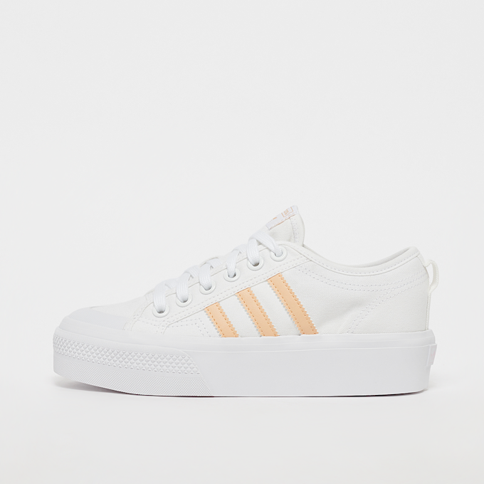 adidas Originals Nizza Platform Mid Recycled Sneaker branco 9574 1