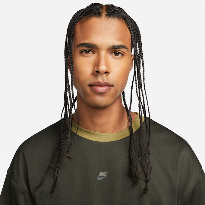 Nike Sportswear Style Essentials Men's Reversible Short-Sleeve Top zelena 9612 3