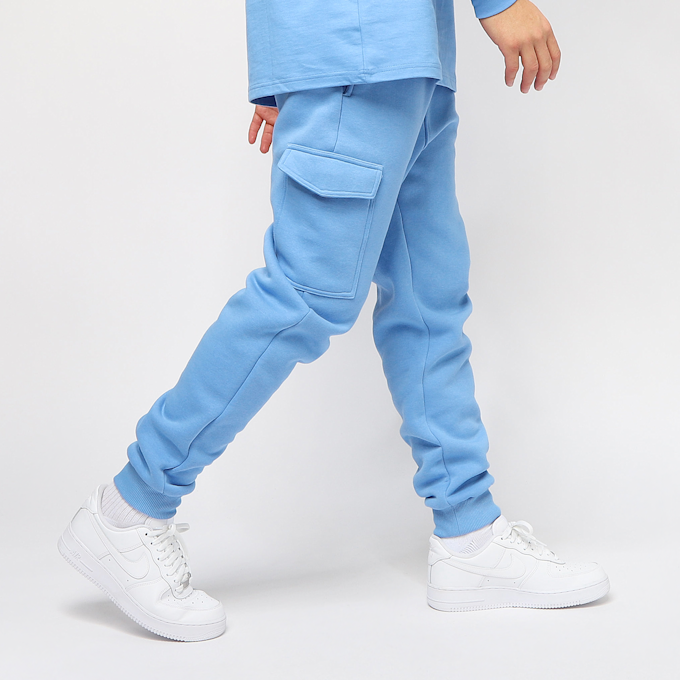 SNIPES Small Logo Essential Slim Sweat Cargo Pants blauw 9637 4