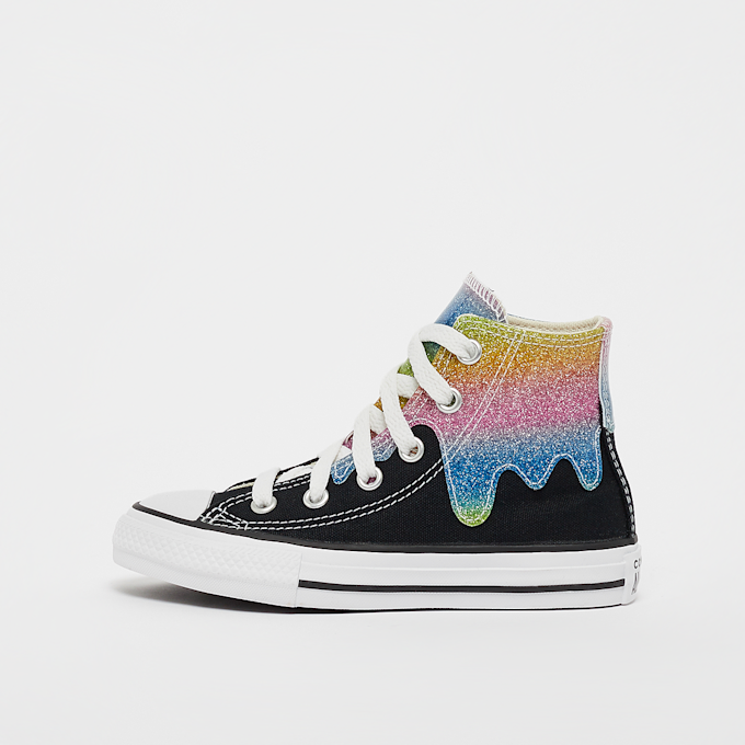 Converse Chuck Taylor All Star Glitter Drip (PS) czarny 9717 1
