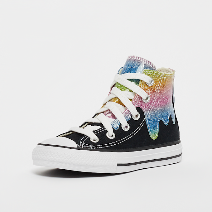 Converse Chuck Taylor All Star Glitter Drip (PS) czarny 9717 2