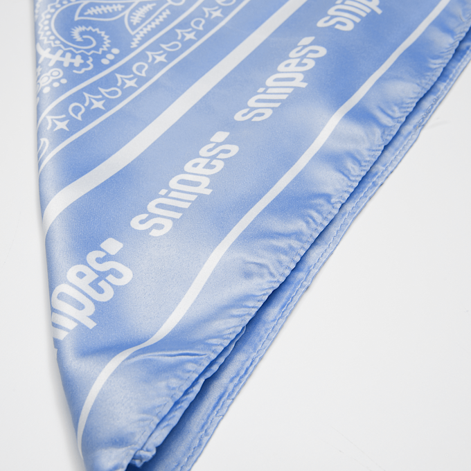 SNIPES Paisley Satin Scarf plava 9840 4