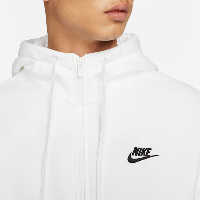 Nike Sportswear Club Fleece Full-Zip Hoodie wit 10901 3