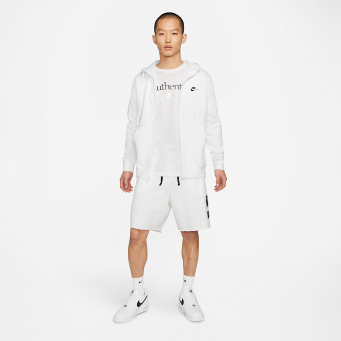 Nike Sportswear Club Fleece Full-Zip Hoodie bijela 10901 6