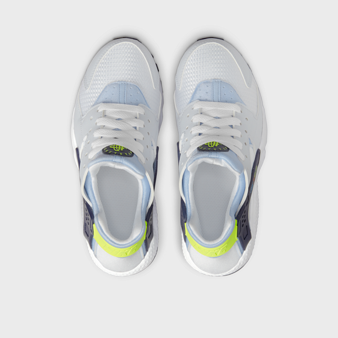 Nike Huarache Run (GS) wit 11009 6