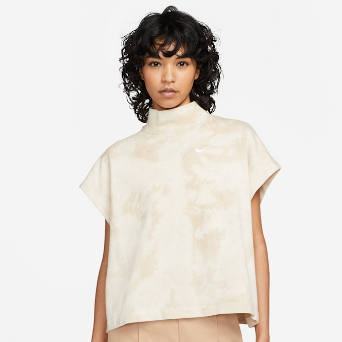 Nike Sportswear Women's Washed Jersey Top beige 11011 1