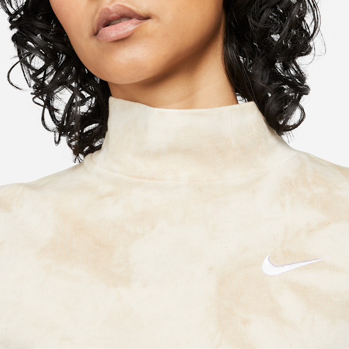 Nike Sportswear Women's Washed Jersey Top beige 11011 3