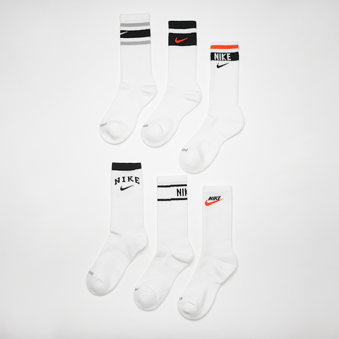 Nike 6 PACK - Everyday Plus Cush Crew Socks multicolorido 11118 1