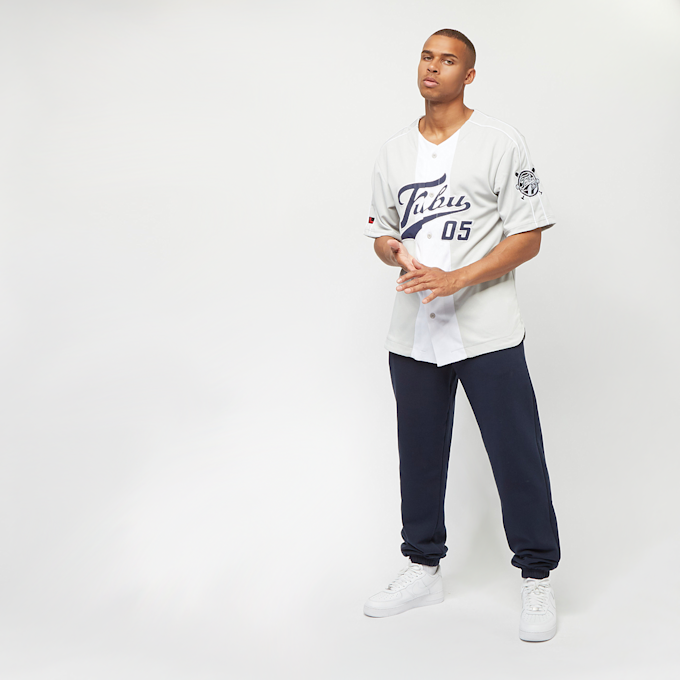 FUBU Varsity Baseball Jersey siva 11448 6