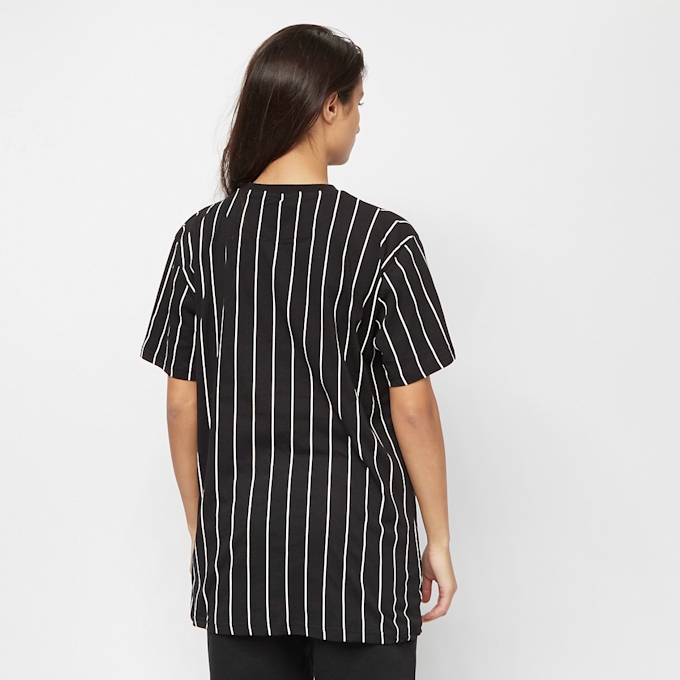 Karl Kani Small Signature Essential Pinstripe OS Tee black/white schwarz 11555 2
