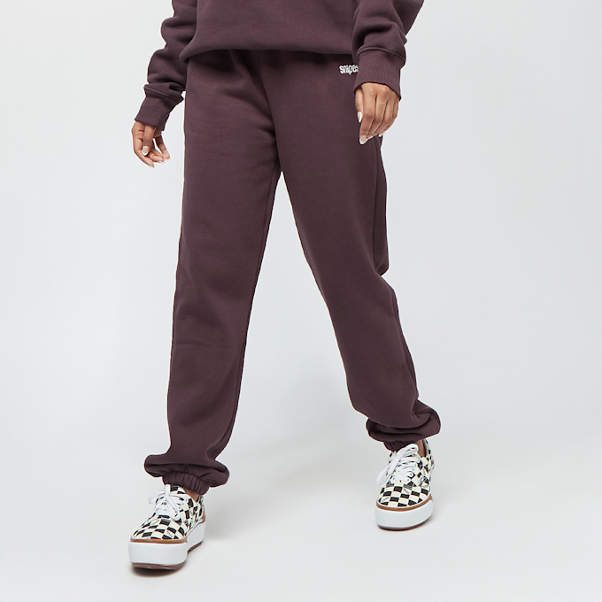 SNIPES Small Logo Essential Oversize Sweatpants brun 11574 1