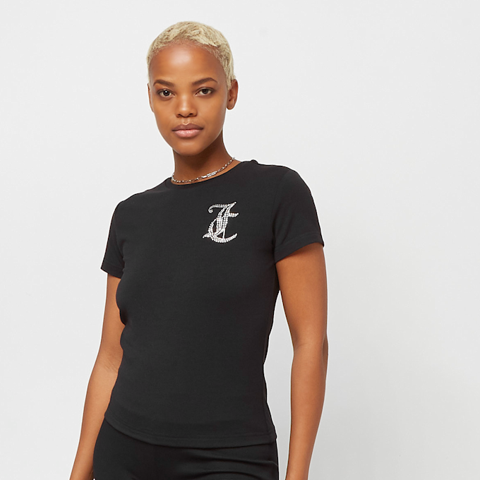 Juicy Couture Diamante T-Shirt czarny 11642 1