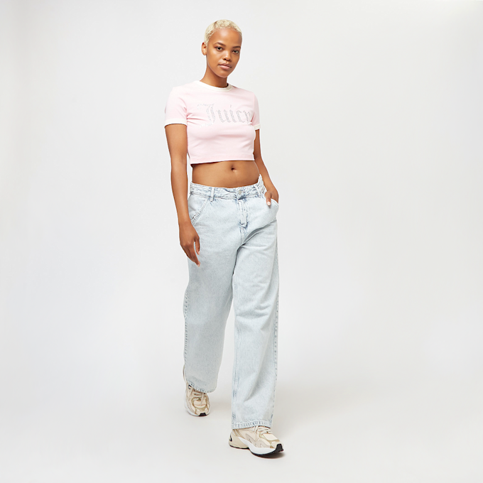 Juicy Couture Contrast Ringer Sophie różowy 11643 4