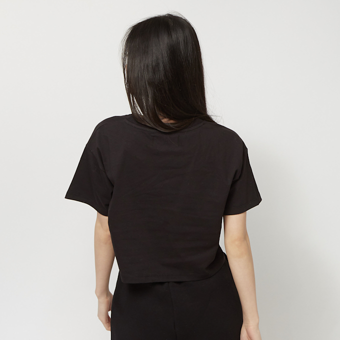 On Vacation Calligraphy Cropped Top nero 11720 2