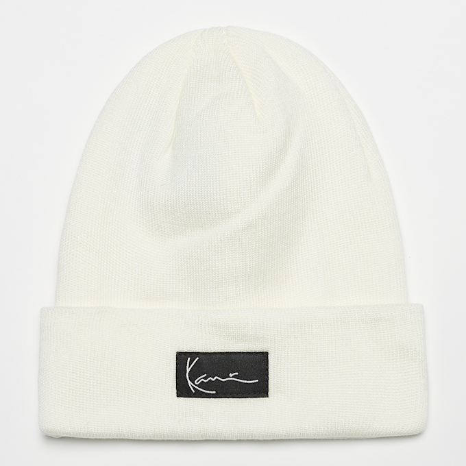 Karl Kani Signature Beanie bianco 11771 1