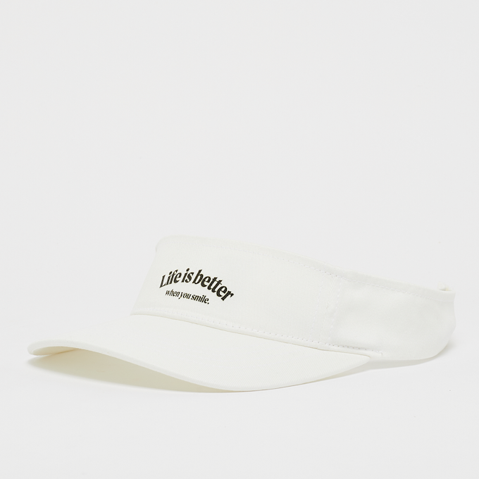 Mister Tee Life Is Better Visor bijela 11805 1