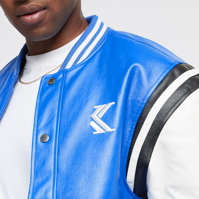Karl Kani OG Smiley College Jacket blauw 11844 3