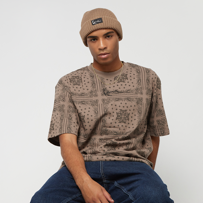Karl Kani Small Signature Paisley Tee grau 11877 1