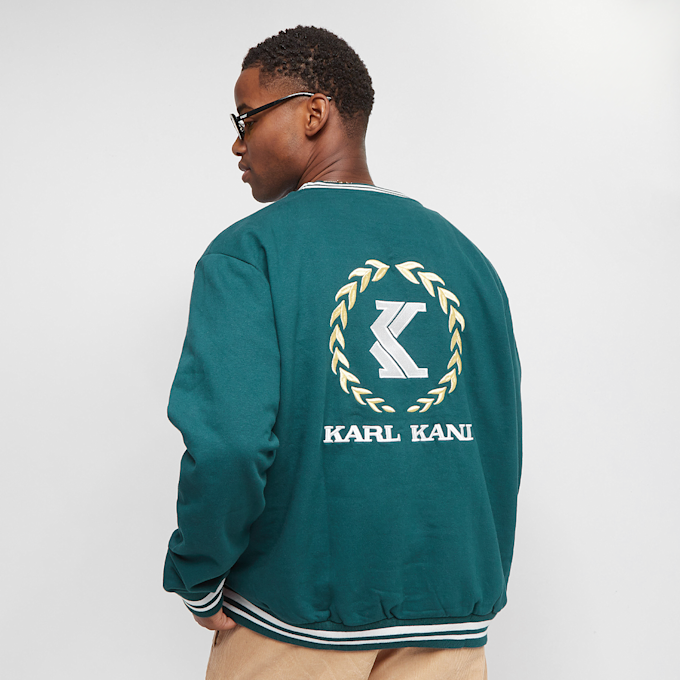 Karl Kani Retro Emblem College Crew blauw 11923 2