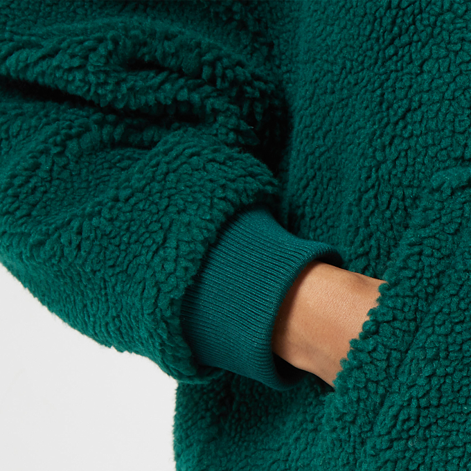 Karl Kani Small Signature Teddy OS Hoddie grün 11953 4