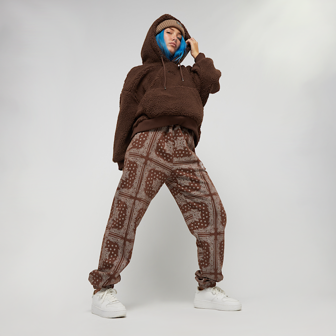 Karl Kani Small Signature Teddy OS Hoodie braun 11954 4