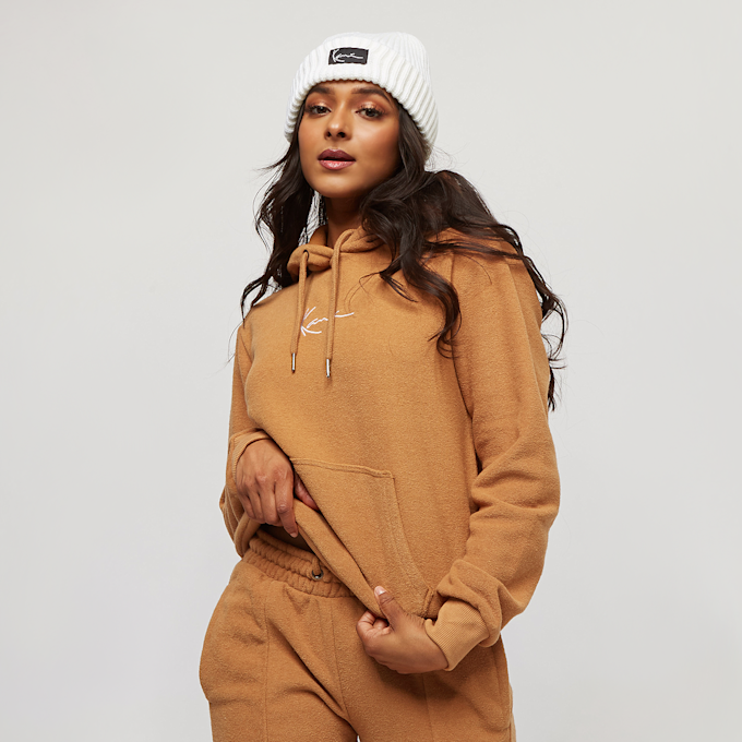 Karl Kani Small Signature Hoodie marrón 11979 1