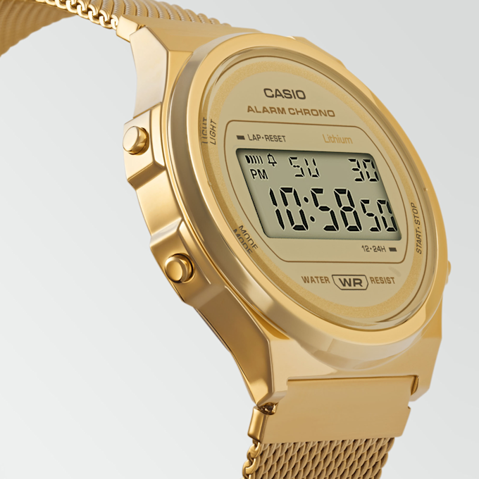 CASIO Vintage Round A171WEMG-9AEF višebojno 12055 3