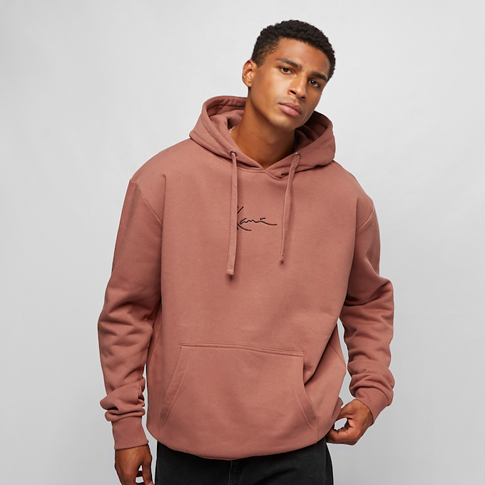 Karl Kani Small Signature Essential Hoodie brun 12223 1