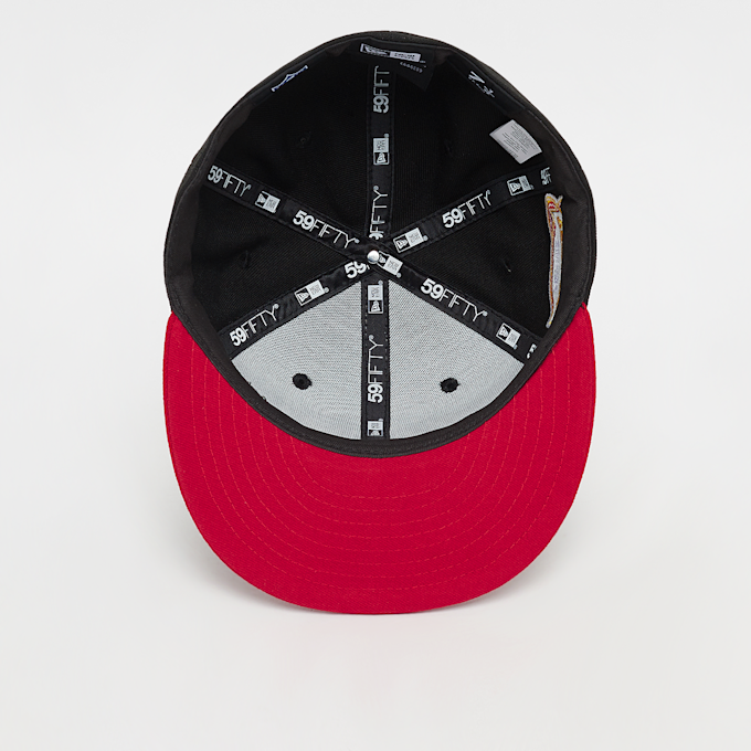 Casquette Fitted New Era 59Fifty Tampa Bay Buccaneers - Noir Et Rouge Avec Side Patch