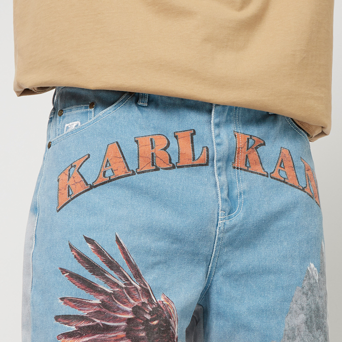 Karl Kani Small Signature Tapered Five Pocket Eagle Denim višebojno 12347 3