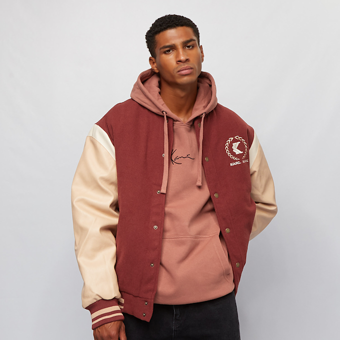 Karl Kani og quilted puffer jacket in beige