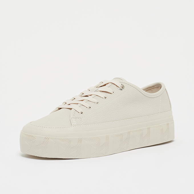 Tommy Jeans Essential Leather Sneaker wit 12495 2