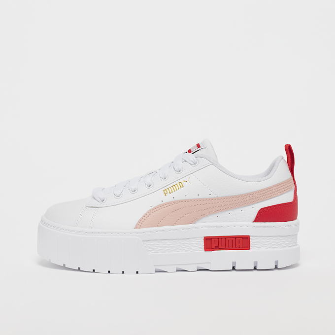PUMA Mayze Lth Jr (GS) weiß 12620 1