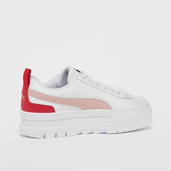 PUMA Mayze Lth Jr (GS) weiß 12620 3