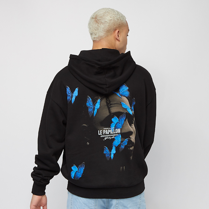 Upscale by Mister Tee Le Papillon Oversize Hoodie schwarz 12708 2