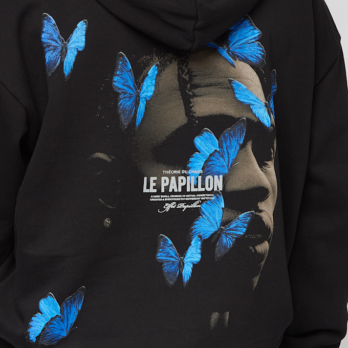 Upscale by Mister Tee Le Papillon Oversize Hoodie schwarz 12708 5