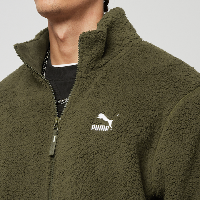 PUMA Classics Sherpa Jacket zelena 12761 3