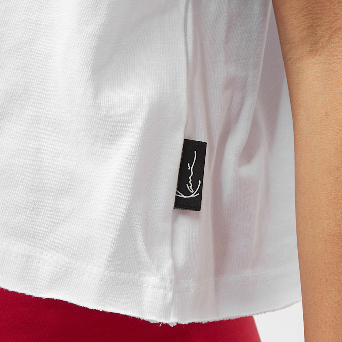 Karl Kani x Stranger Things Woven Signature Crop Print Tee biały 12906 4