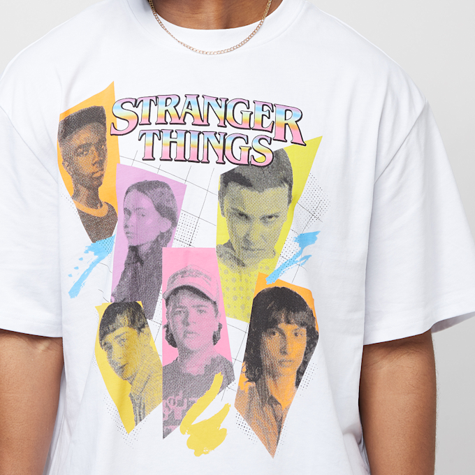 Karl Kani x Stranger Things Woven Signature Print Tee weiß 12912 3