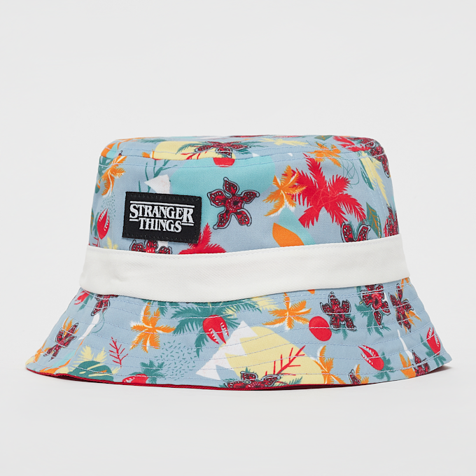 Karl Kani x Stranger Things Woven Signature Reversible Bucket Hat wielokolorowy 12962 2