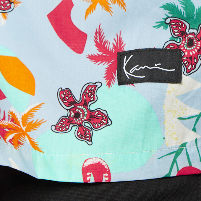 Karl Kani x Stranger Things Chest Signature Resort Shirt višebojno 12970 4