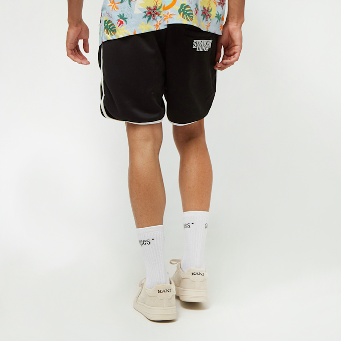 Karl Kani x Stranger Things Small Signature Trackshorts zwart 12983 2