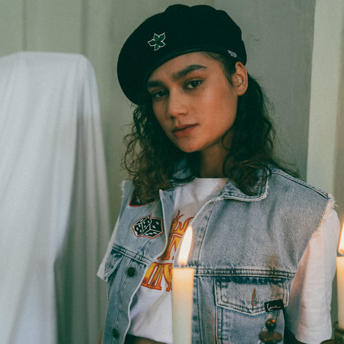 Karl Kani x Stranger Things Retro Beret noir 9981 4