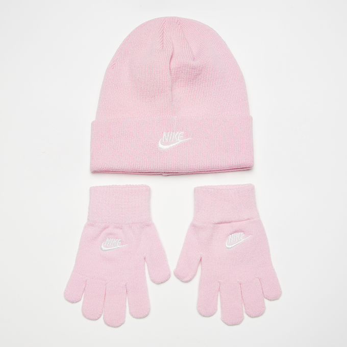 Nike Girls Club Beanie/Glove Set rosa 10132 1