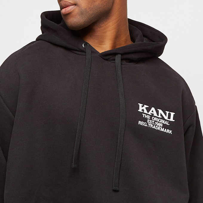 Karl Kani Chest Retro OS Heavy Sweat Hoodie preto 10274 3