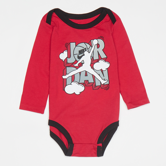 Jordan Air Comic Bodysuit Set (3 Pack) rojo 10285 2