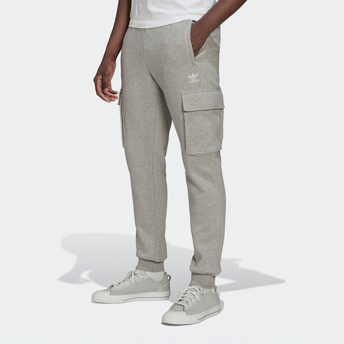 adidas Originals Essentials Fleece Cargo Trainingshose szary 10339 1