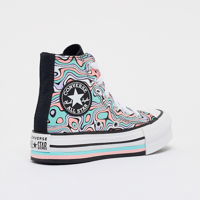 Converse Chuck Taylor All Star Eva Lift Sunset Swirl (PS) blau 10384 3