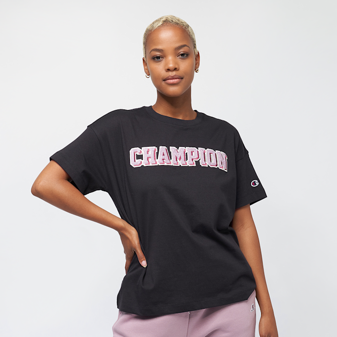 Champion Crewneck T-Shirt noir 10461 1