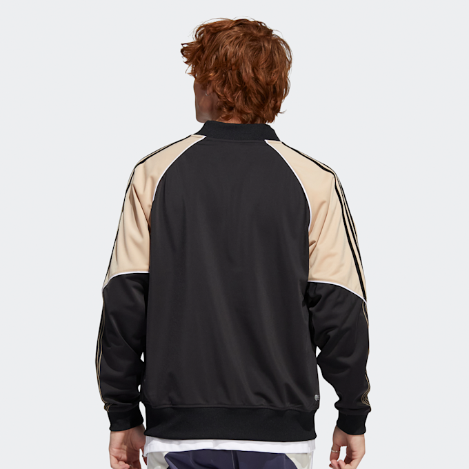 adidas Originals adicolor Superstar Slim Trainingsjacke schwarz 10528 2